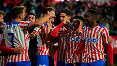 «Жирона» набрал 10 очков и забила 8 мячей в четырех предыдущих матчах