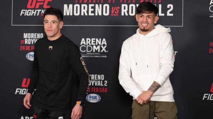 Брэндон Морено и Брэндон Ройвал