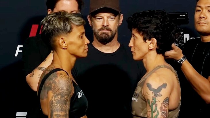 Аманда Лемос (слева)