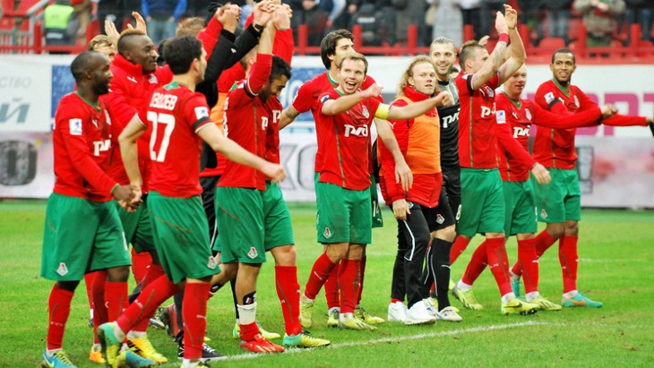 Футболисты «Локомотива»