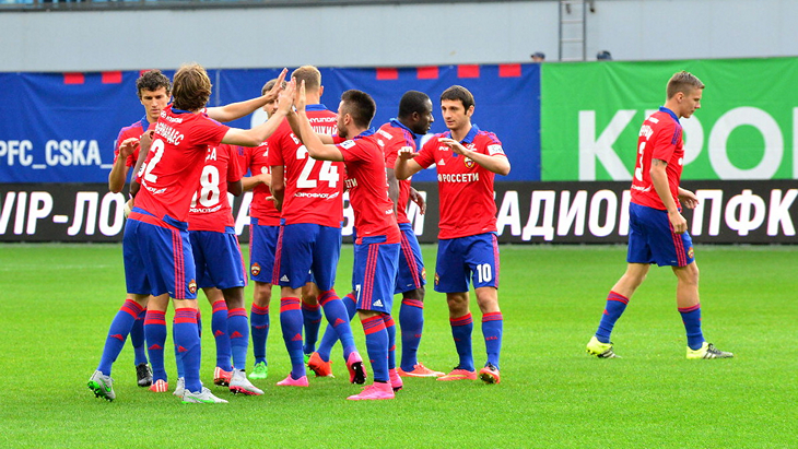 Футболисты ЦСКА