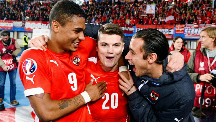 Австрия — Черногория