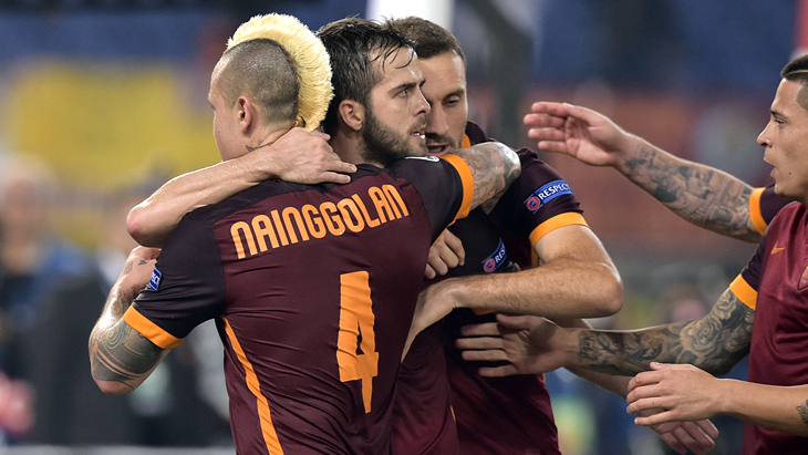 Футболисты «Ромы»