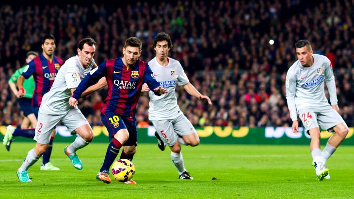 «Атлетико» попробует остановить «Барселону»