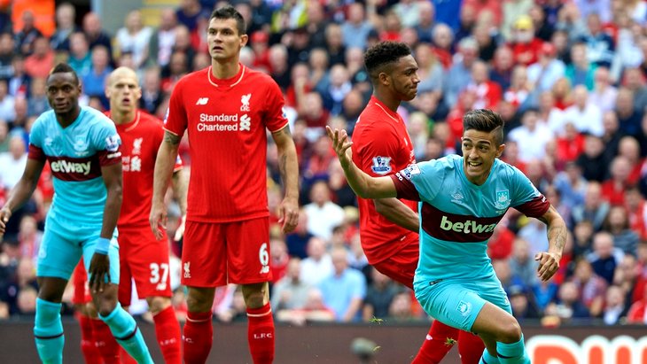 «Вест Хэм» в текущем сезоне не пропустил ни одного мяча в трех матчах против «Ливерпуля»