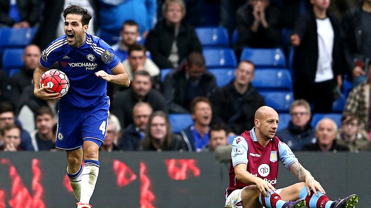 В первом круге «Челси» выиграл у «Астон Виллы» со счетом 2:0