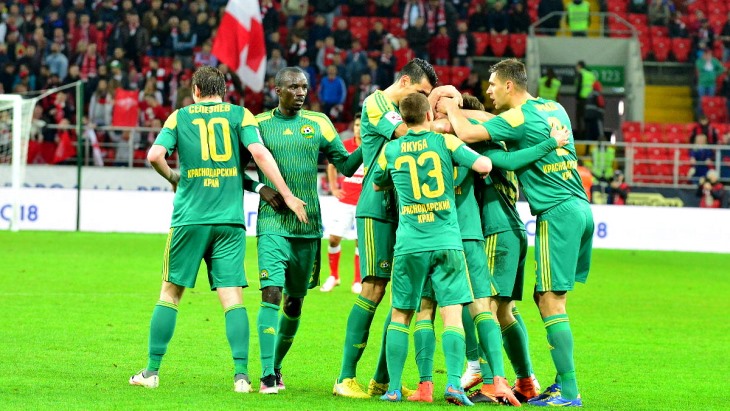 Футболисты «Кубани»