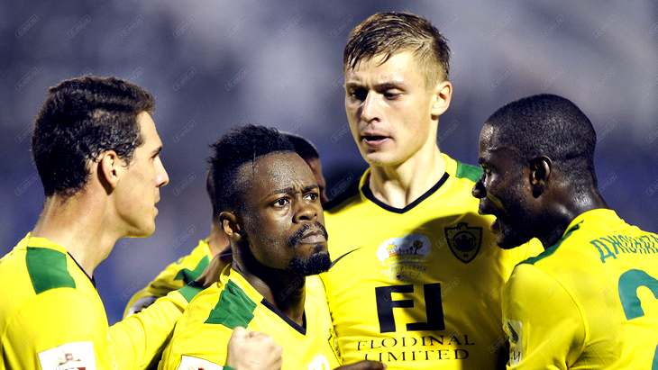 В первом матче «Анжи» обыграл «Волгарь» благодаря голу Янника Боли