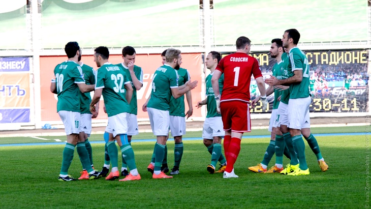 Футболисты «Томи»