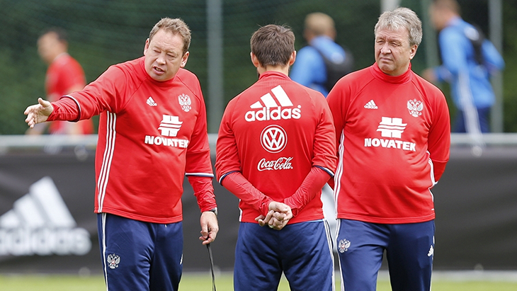 Тренерский штаб сборной России