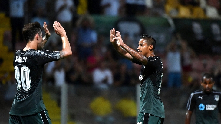 Федор Смолов и Рикардо Лаборде