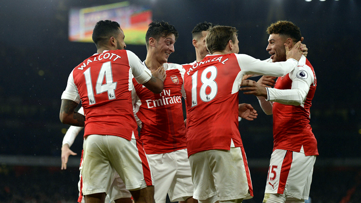 Футболисты «Арсенала»