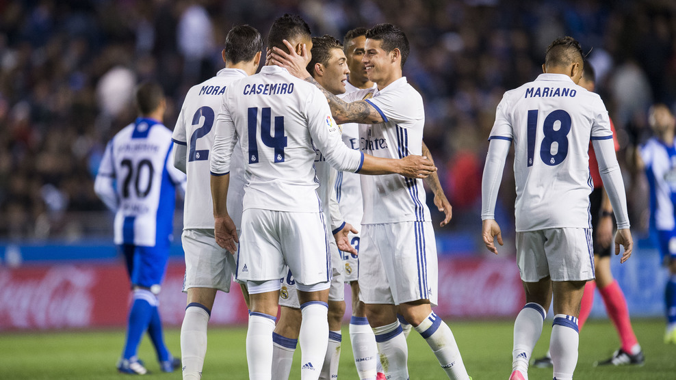 «Реал» в 34-м туре победил на «Риасор» со счетом 6:2