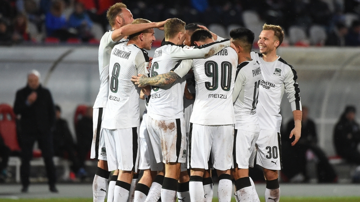 Перед встречей с «Анжи» «Краснодар» победил в Перми (2:0)