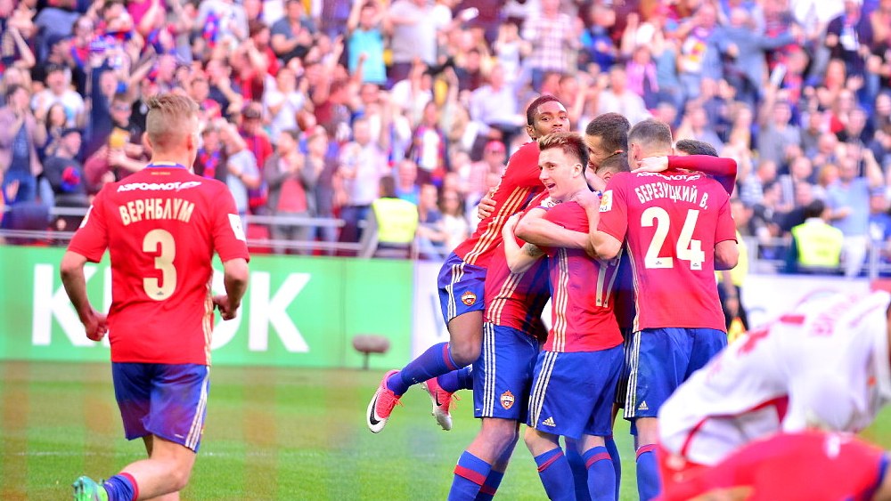 Футболисты ЦСКА