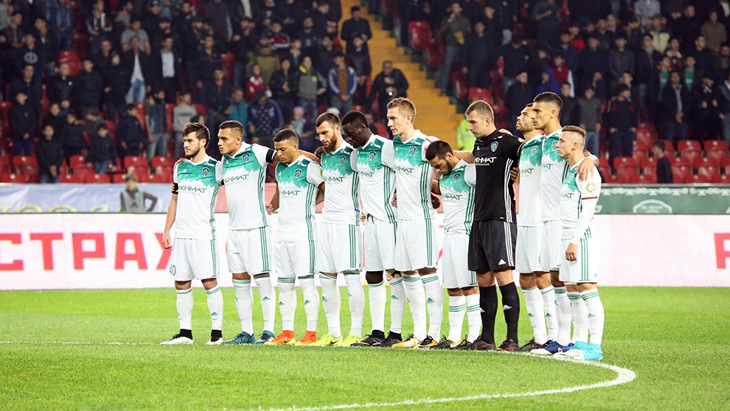 Футболисты «Ахмата»