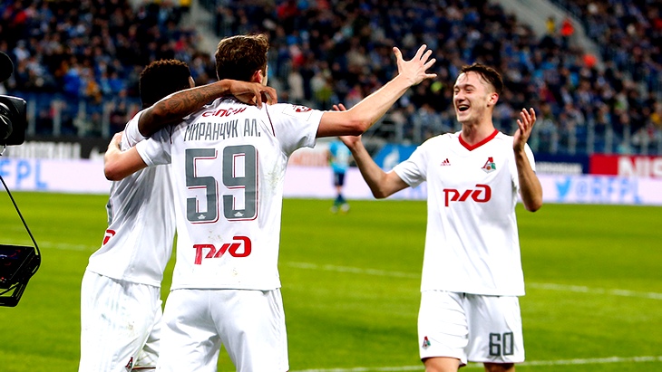 «Локомотив» на выходных разгромил «Зенит»