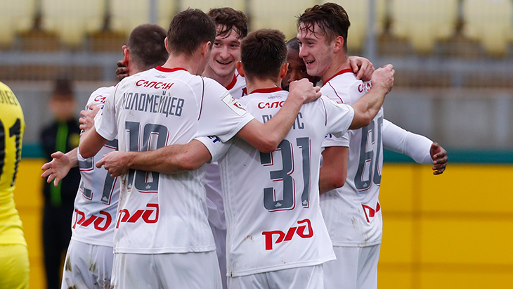 Футболисты «Локомотива»