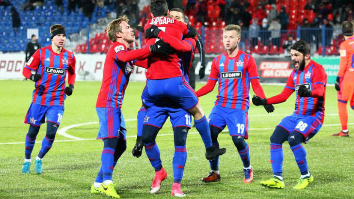 Футболисты «СКА-Хабаровска»