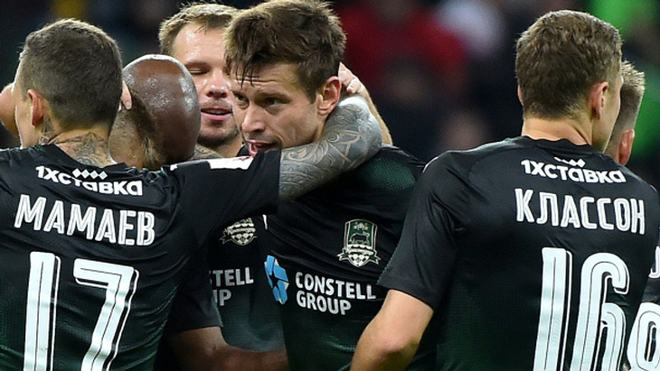 Футболисты «Краснодара»