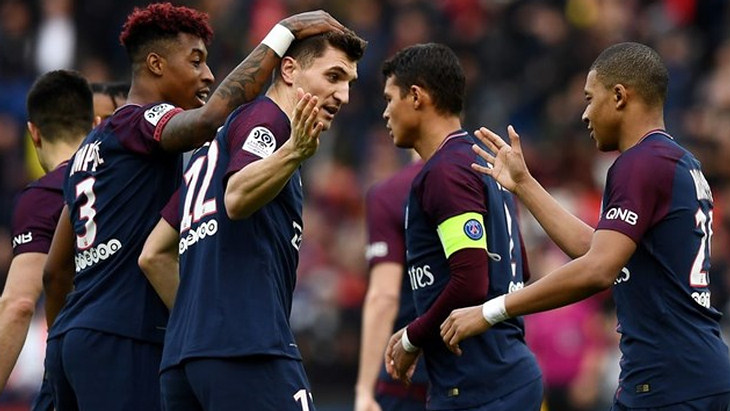 Футболисты ПСЖ