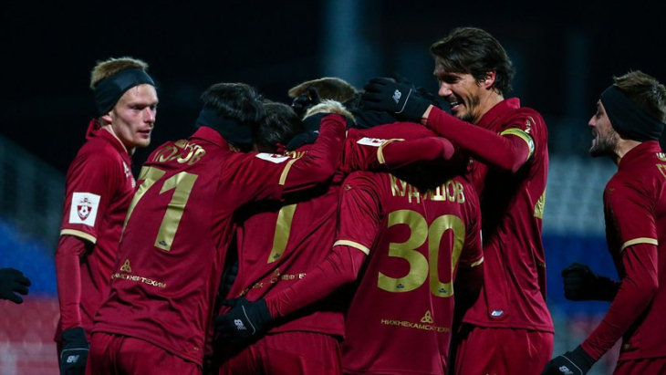 Футболисты «Рубина»