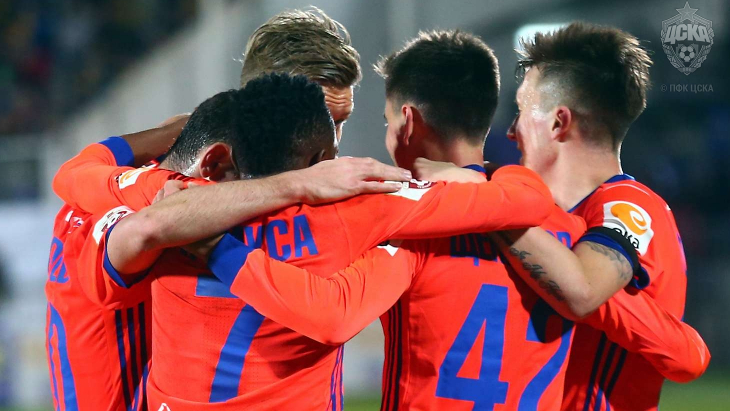 Футболисты ЦСКА