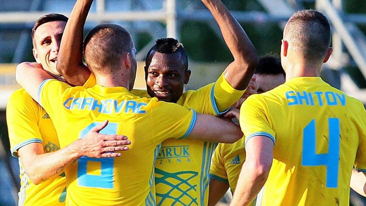 Футболисты «Астаны»