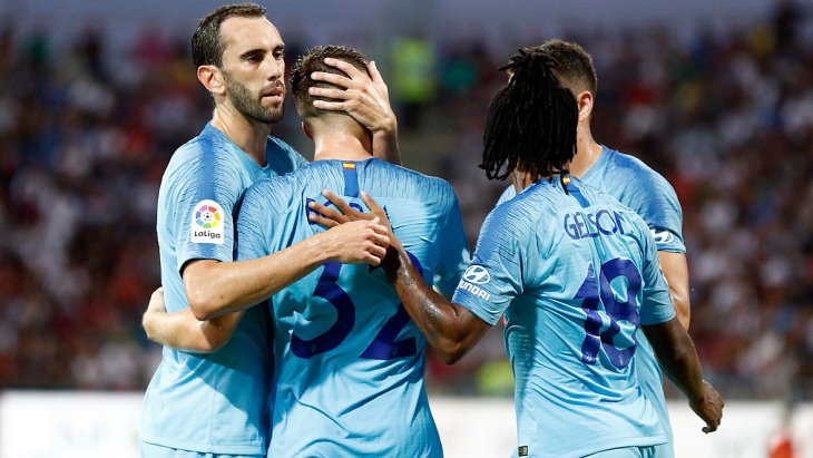 Футболисты «Атлетико»