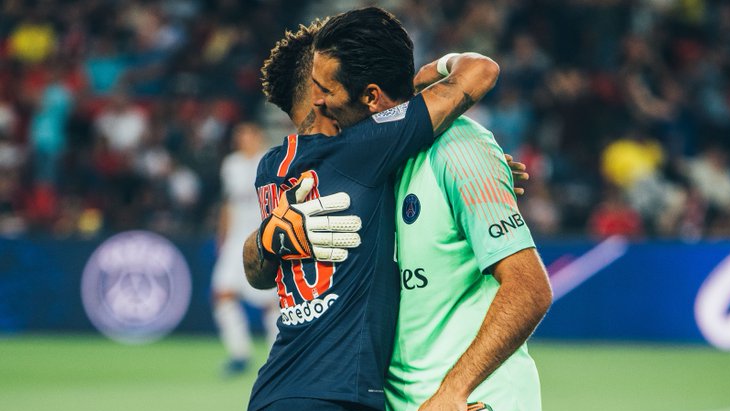 Джанлуиджи Буффон и Неймар