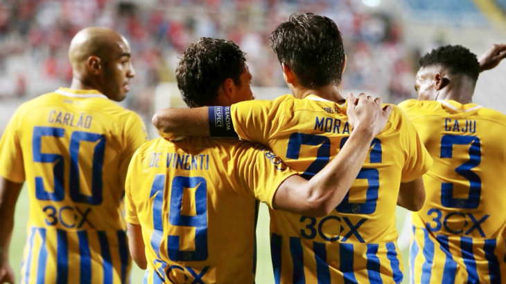 Футболисты АПОЭЛя