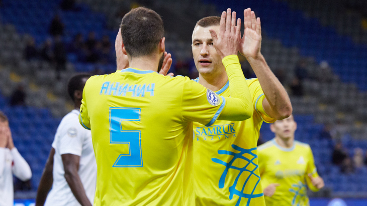 Футболисты «Астаны»