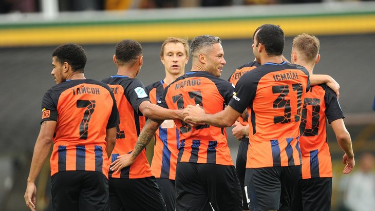 Футболисты «Шахтера»