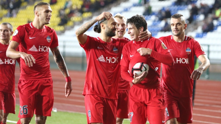 «Енисей» находится на дне турнирной таблицы