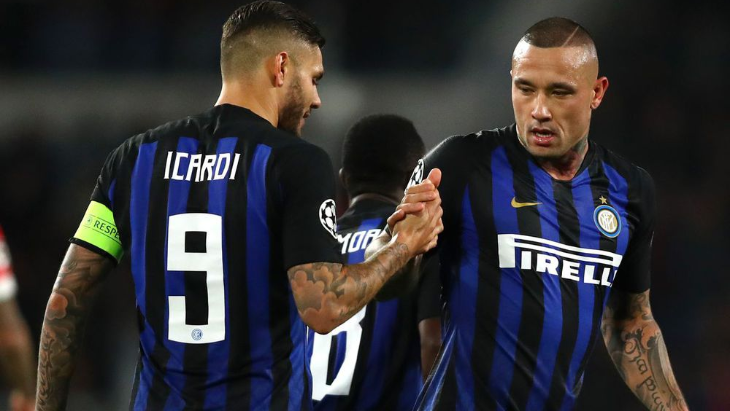 «Интер» занимает третье место в группе после 5-ти туров