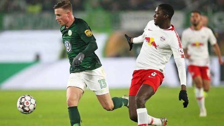 «Вольфсбург» против «Лейпцига»