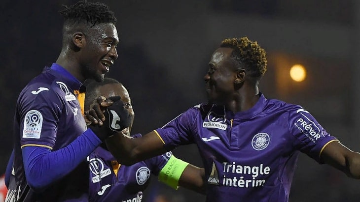 Футболисты «Тулузы»