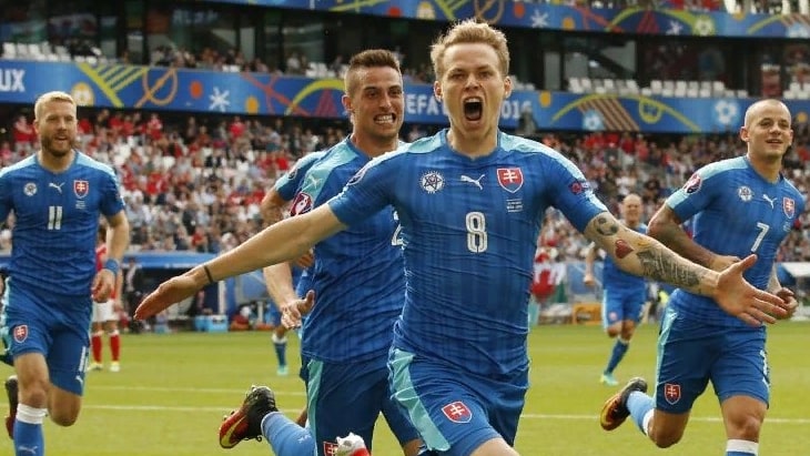 Игроки сборной Словакии