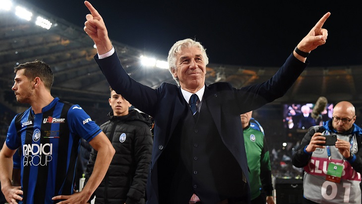 Команда Гасперини идет на 3-м месте за тур до конца сезона