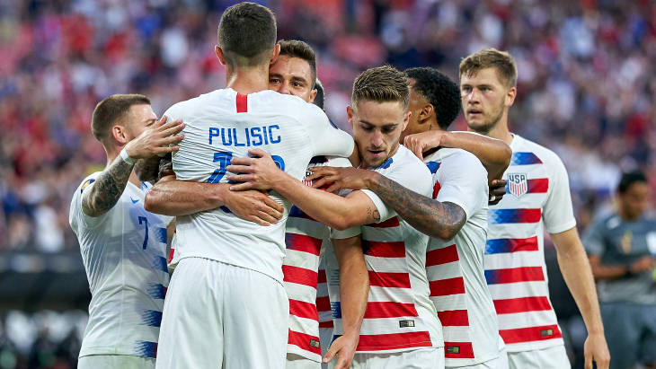 Футболисты сборной США