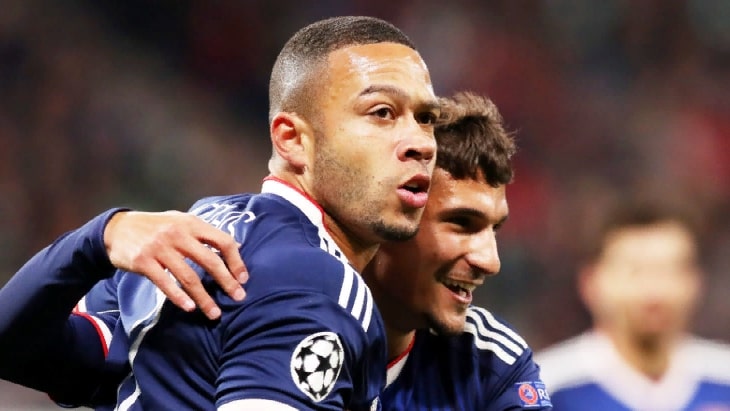 Футболисты «Лиона»