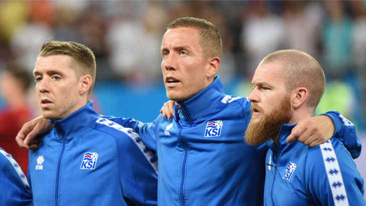 Игроки сборной Исландии