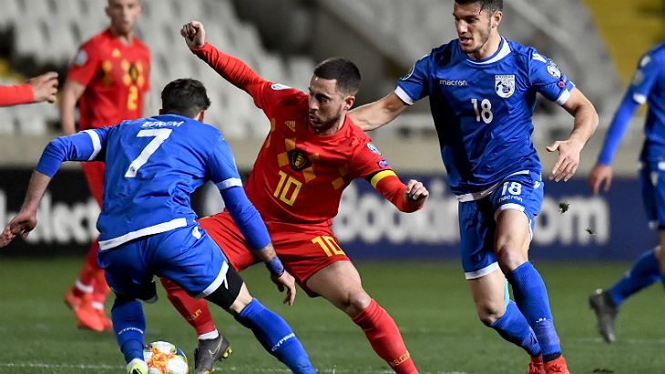 Бельгия — Кипр