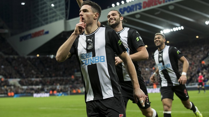 «Ньюкасл» не проигрывает семь матчей кряду