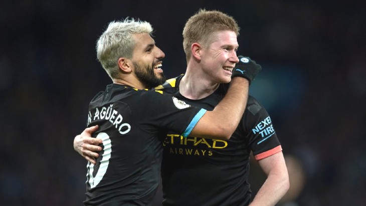 Кевин де Брюйне и Серхио Агуэро