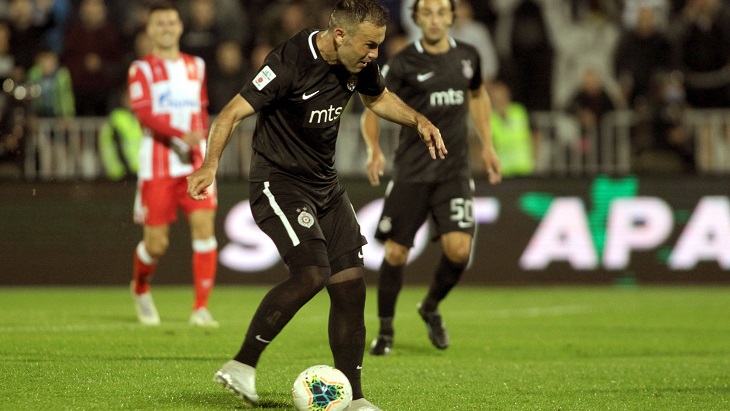 «Партизан» идет на втором месте