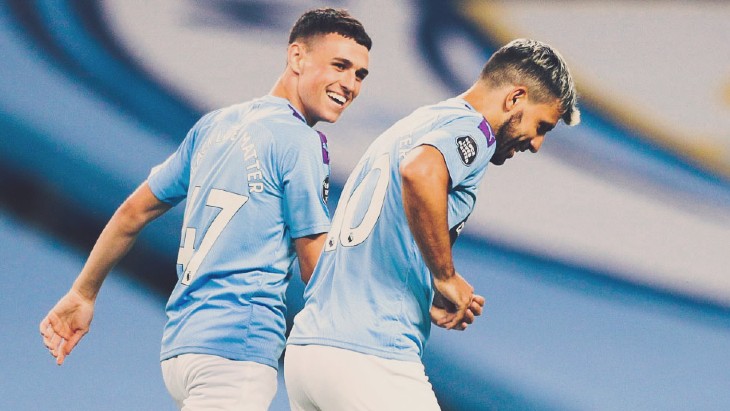 Фил Фоден и Серхио Агуэро