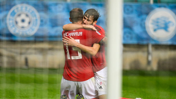 Грузия ни разу не пропустила в трех последних матчах на своем поле