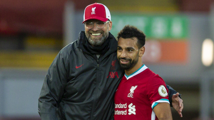 Юрген Клопп и Мохаммед Салах
