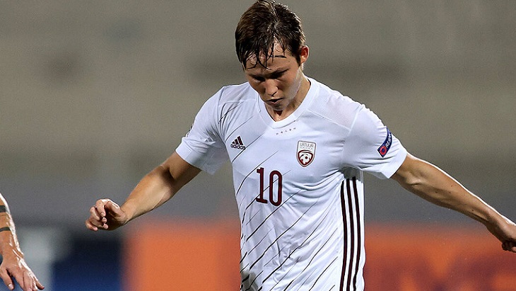 Латвия сыграла вничью четыре прошлых матча